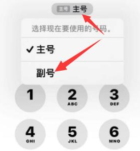 汕头苹果14维修店分享iPhone 14 Pro Max使用副卡打电话的方法 